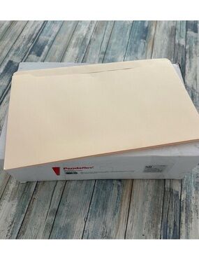 Pendaflex 1 Inch Expansion FILE JACKETS Manila LEGAL SIZE 50 Pack 23100 New/Open